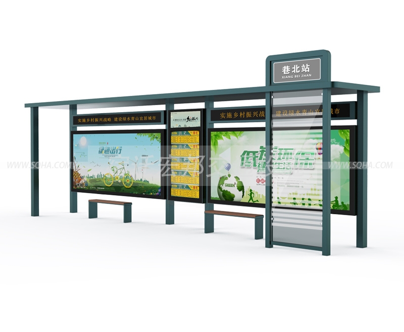 城市候車亭廣告的多重功能與影響力